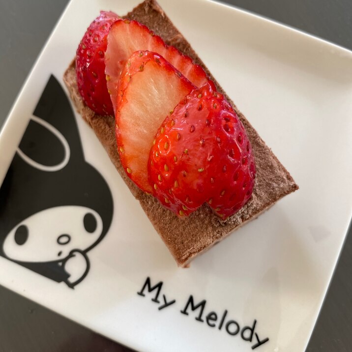 簡単なのに本格的♪チョコクリームチーズケーキ